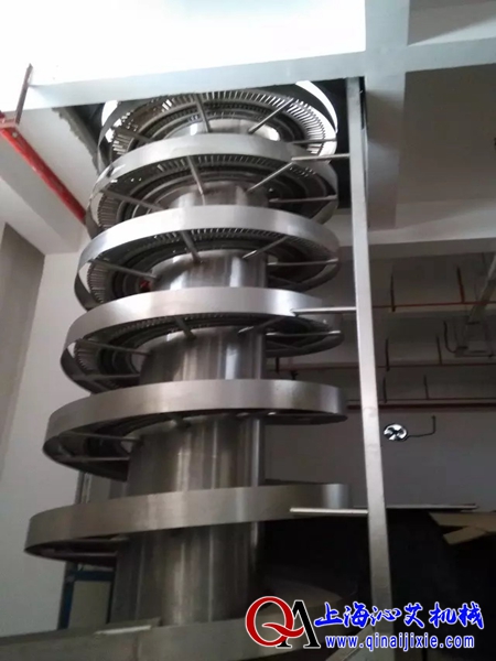 不銹鋼螺旋鏈板輸送機(jī) 不銹鋼螺旋鏈板輸送機(jī)