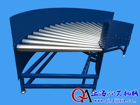轉(zhuǎn)彎式滾筒輸送機(jī) 轉(zhuǎn)彎式滾筒輸送機(jī)
