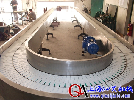 環(huán)形轉(zhuǎn)彎鏈板輸送機 環(huán)形轉(zhuǎn)彎鏈板輸送機