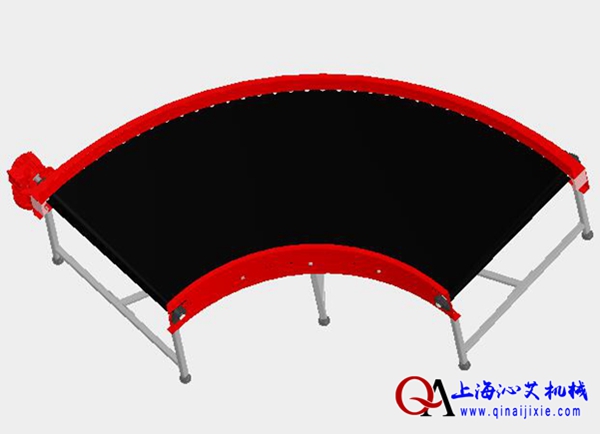 90度轉(zhuǎn)彎皮帶輸送機設(shè)計 90度轉(zhuǎn)彎皮帶輸送機設(shè)計