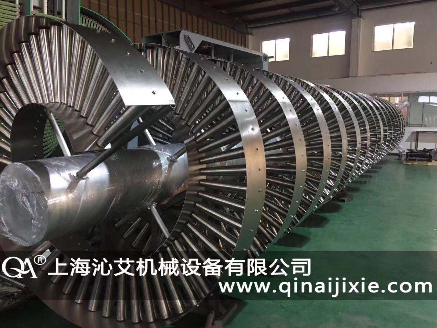 紙箱無(wú)動(dòng)力螺旋滾筒傳送帶 紙箱無(wú)動(dòng)力螺旋滾筒傳送帶