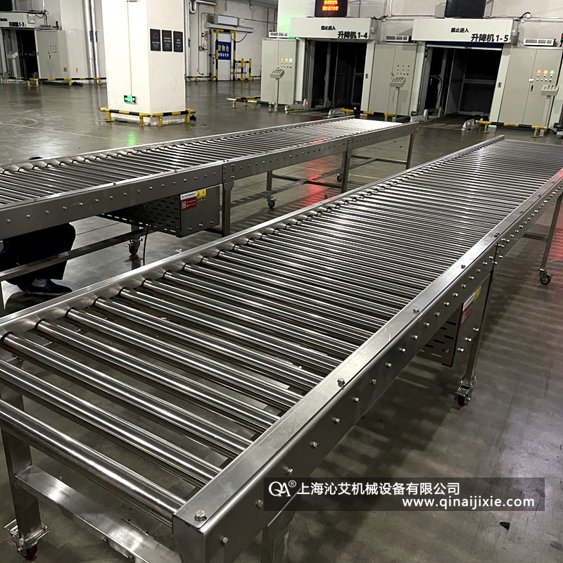 不銹鋼動力輥道輸送線  不銹鋼動力輥道輸送線