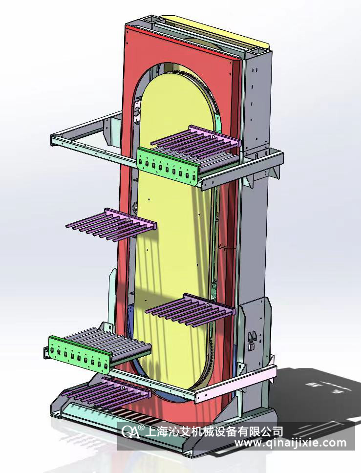 循環(huán)式提升機(jī)示意圖 循環(huán)式提升機(jī)示意圖