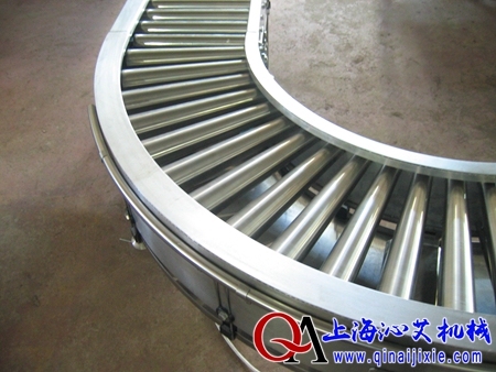90度轉(zhuǎn)彎滾筒輸送機(jī)