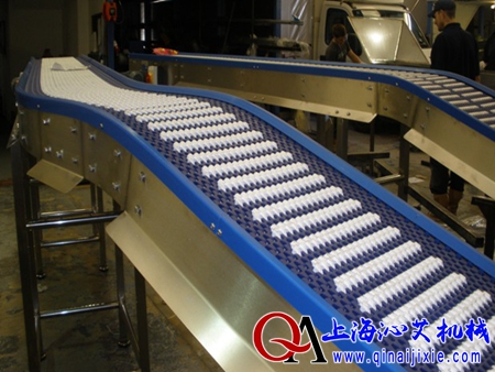 網(wǎng)帶鏈爬坡提升輸送機(jī)